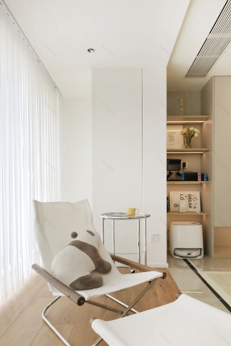 武汉98㎡奶油色家居丨中国武汉丨武汉小小空间事务所-28