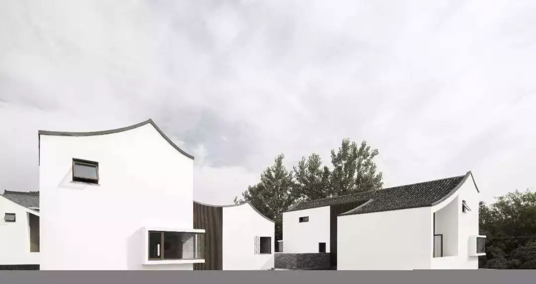 东梓关村 | 吴冠中笔下的江南民居重现,最美农村回迁房爆火-10