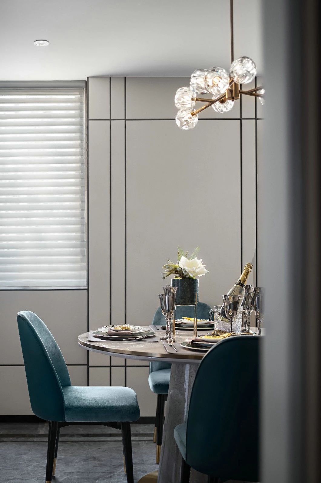 则灵艺术丨极致高级灰别墅,时尚更有范!丨中国西安-31