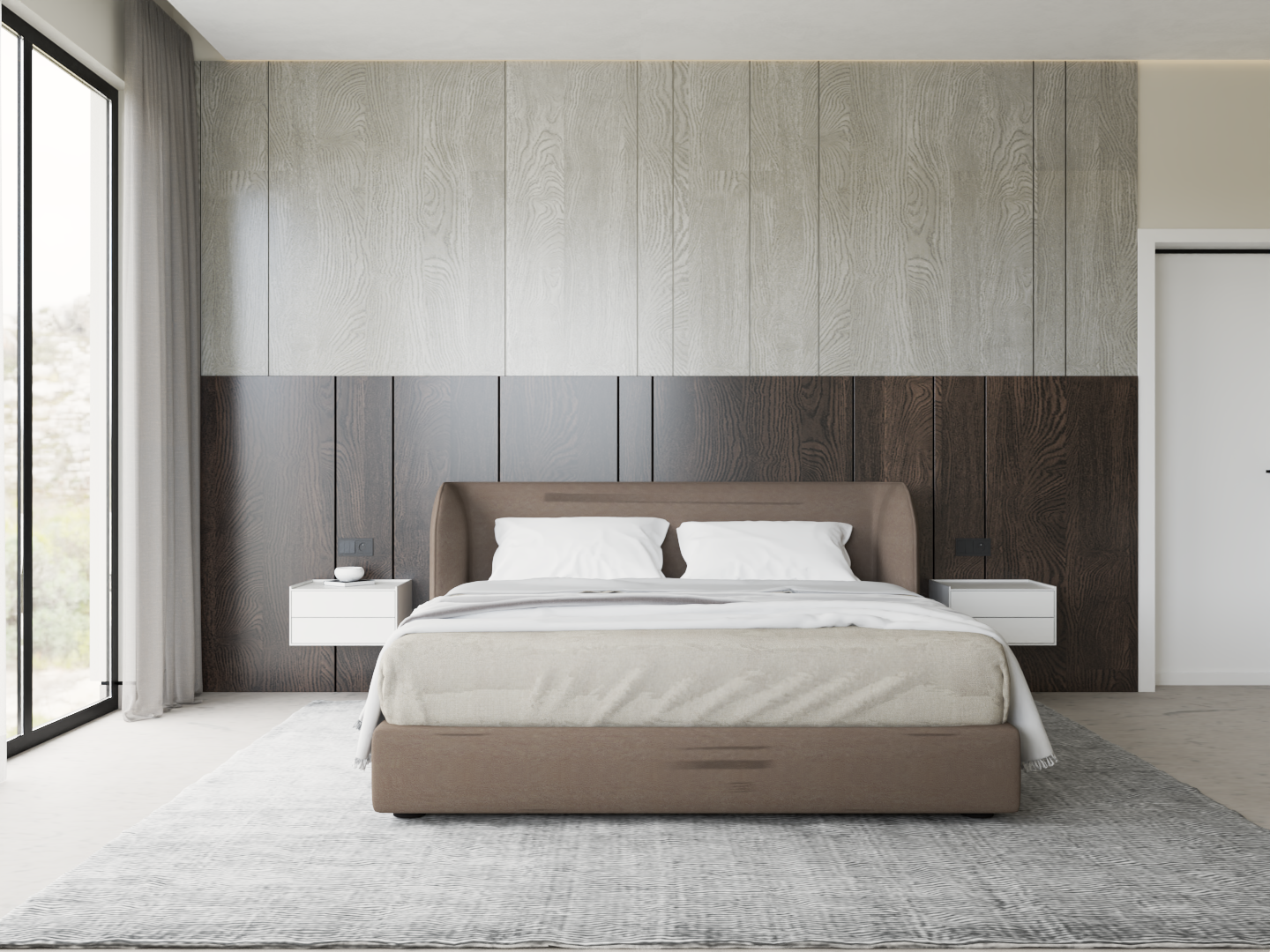 沙特阿拉伯私人别墅一层房间设计丨Jacer Bendimerad-4