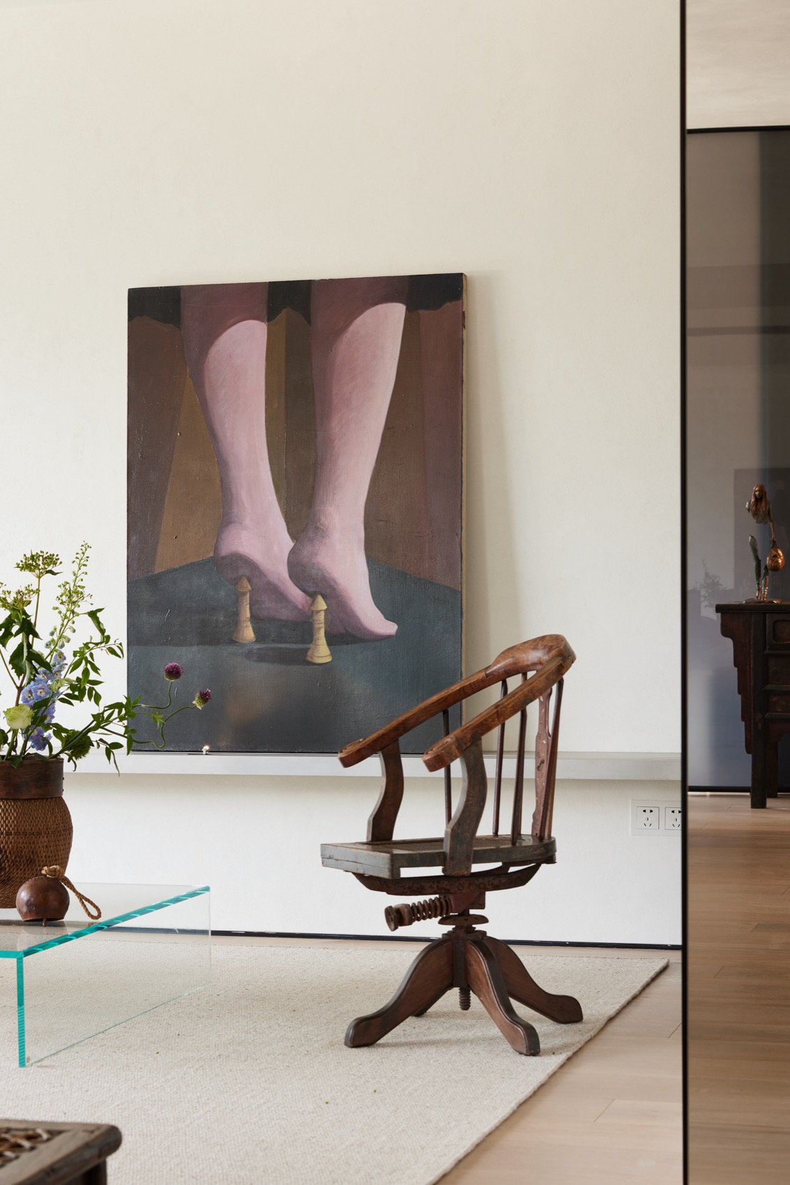 上海260平米艺术公寓设计丨中国上海丨八荒设计-99