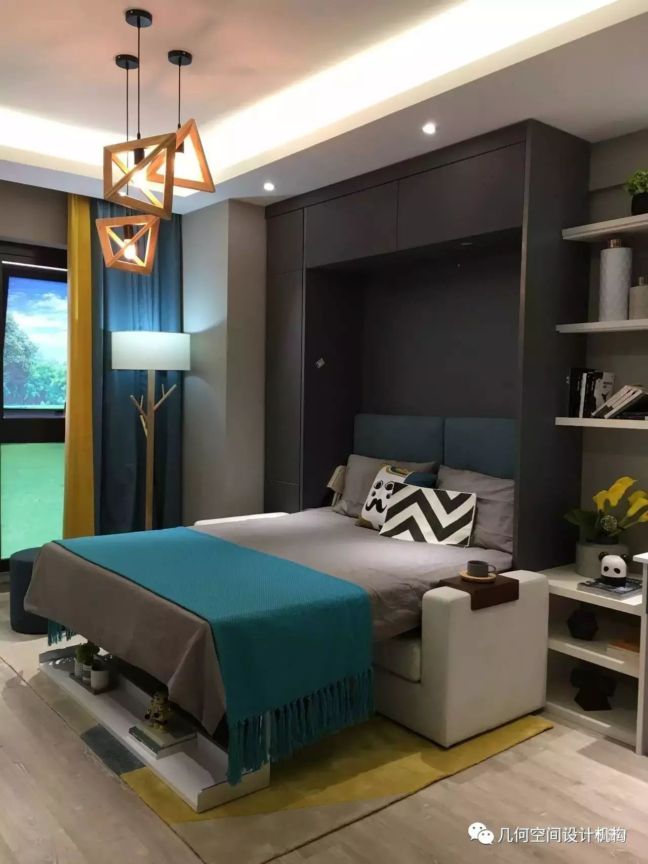 【几何空间设计作品】 SOHO、loft智能魔变微空间，“郑”尚潮流设计看这里-81