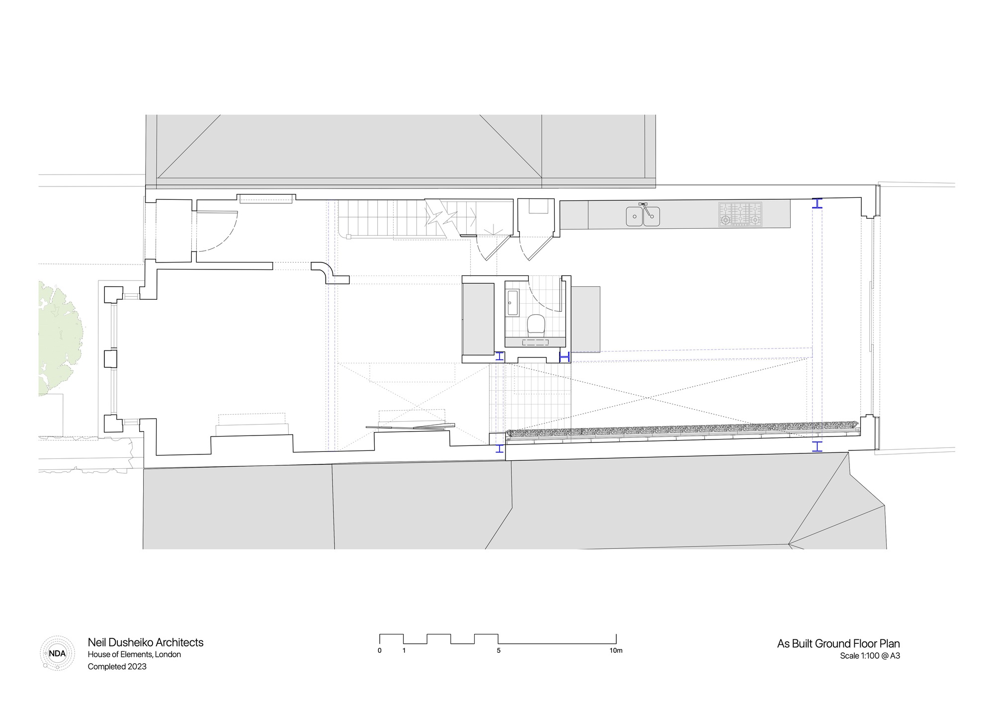 元素之屋丨英国伦敦丨Neil Dusheiko Architects-41