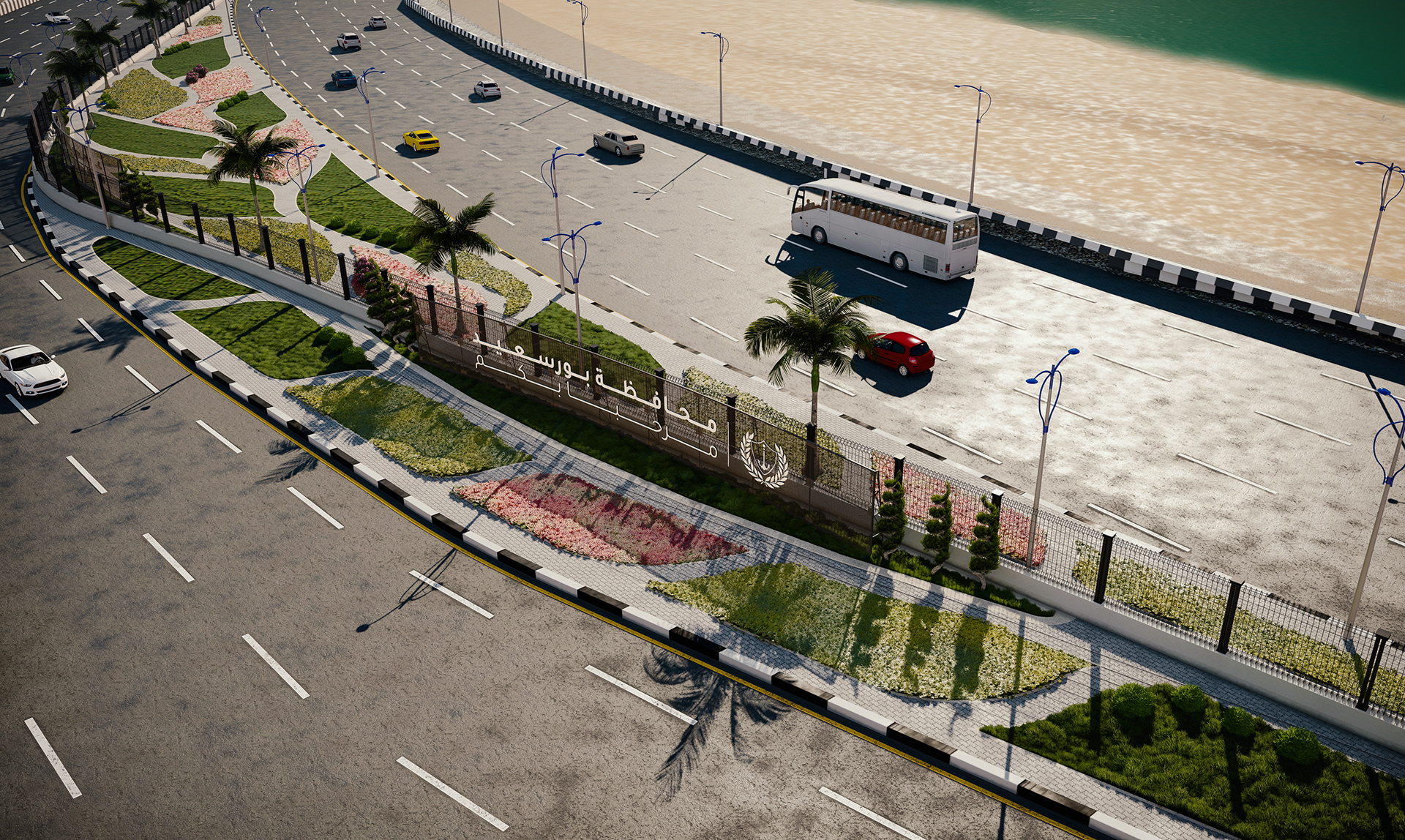 城市欢迎标志，花园丨埃及丨ABDULRHMAN ASHRAF-16