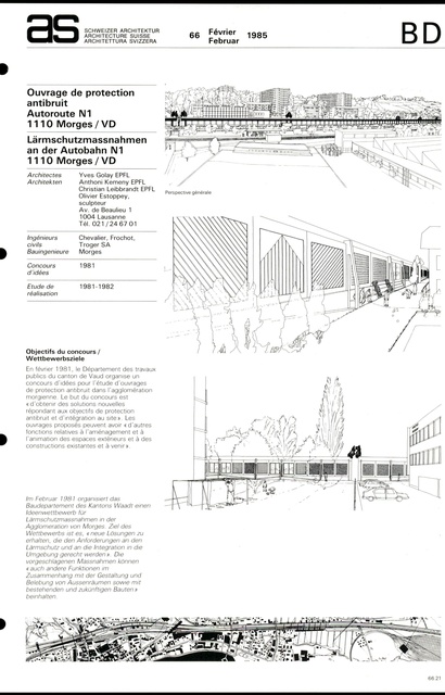 Autoroute N1隔音防护工程-1