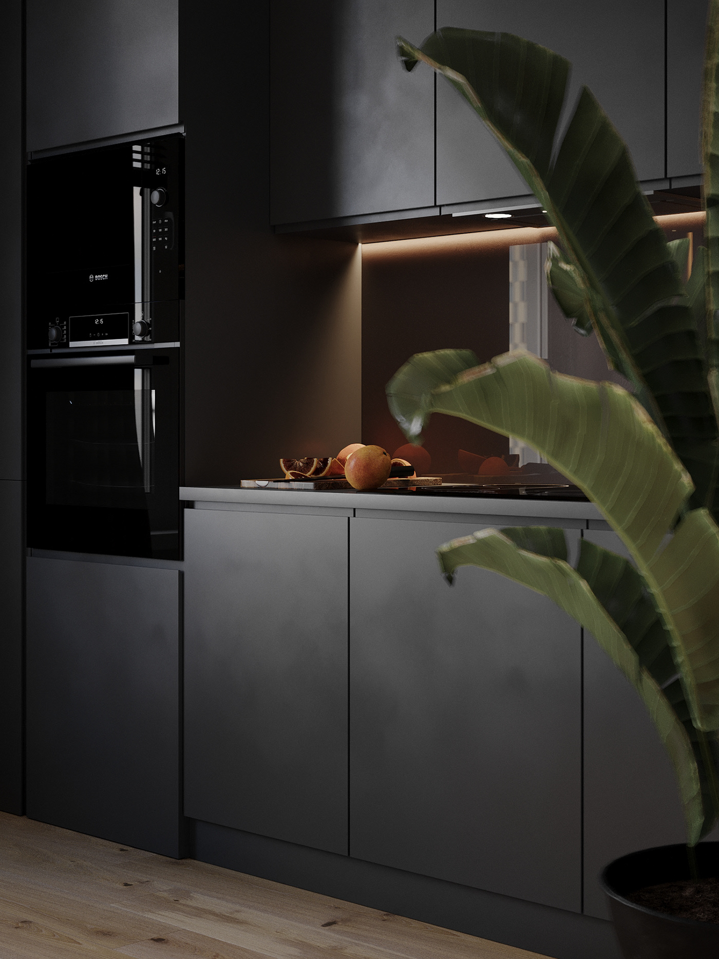 深色系空间设计 精致格局，不同凡响-9