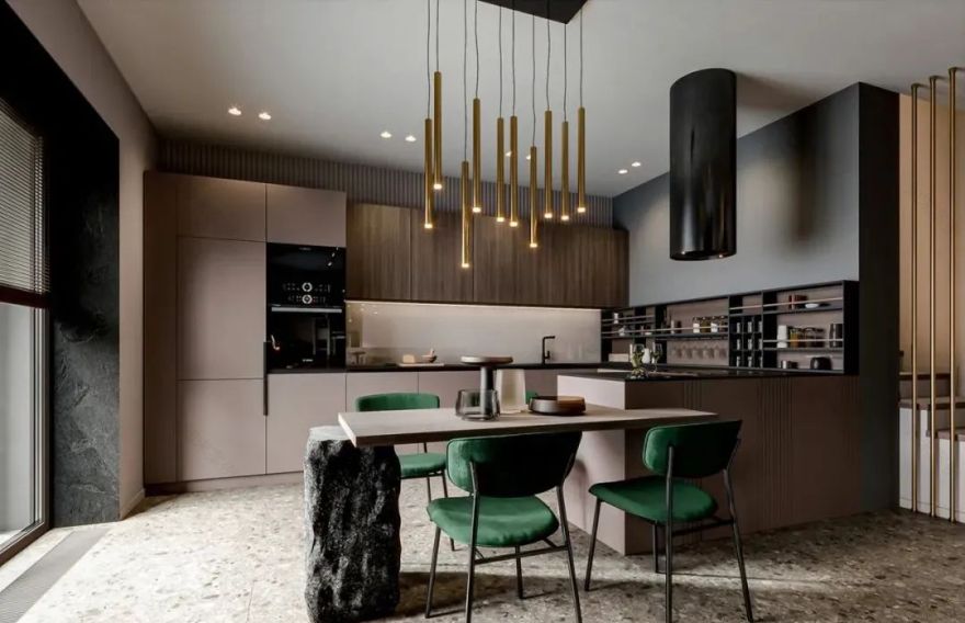 320㎡轻奢双层别墅设计丨Lev Prodaction-10