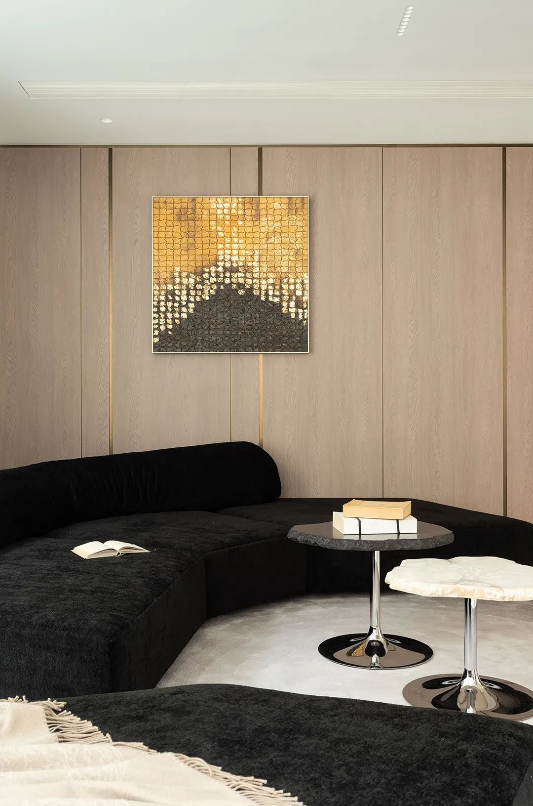 600㎡轻奢豪宅丨南京既白空间设计 李文杰-25