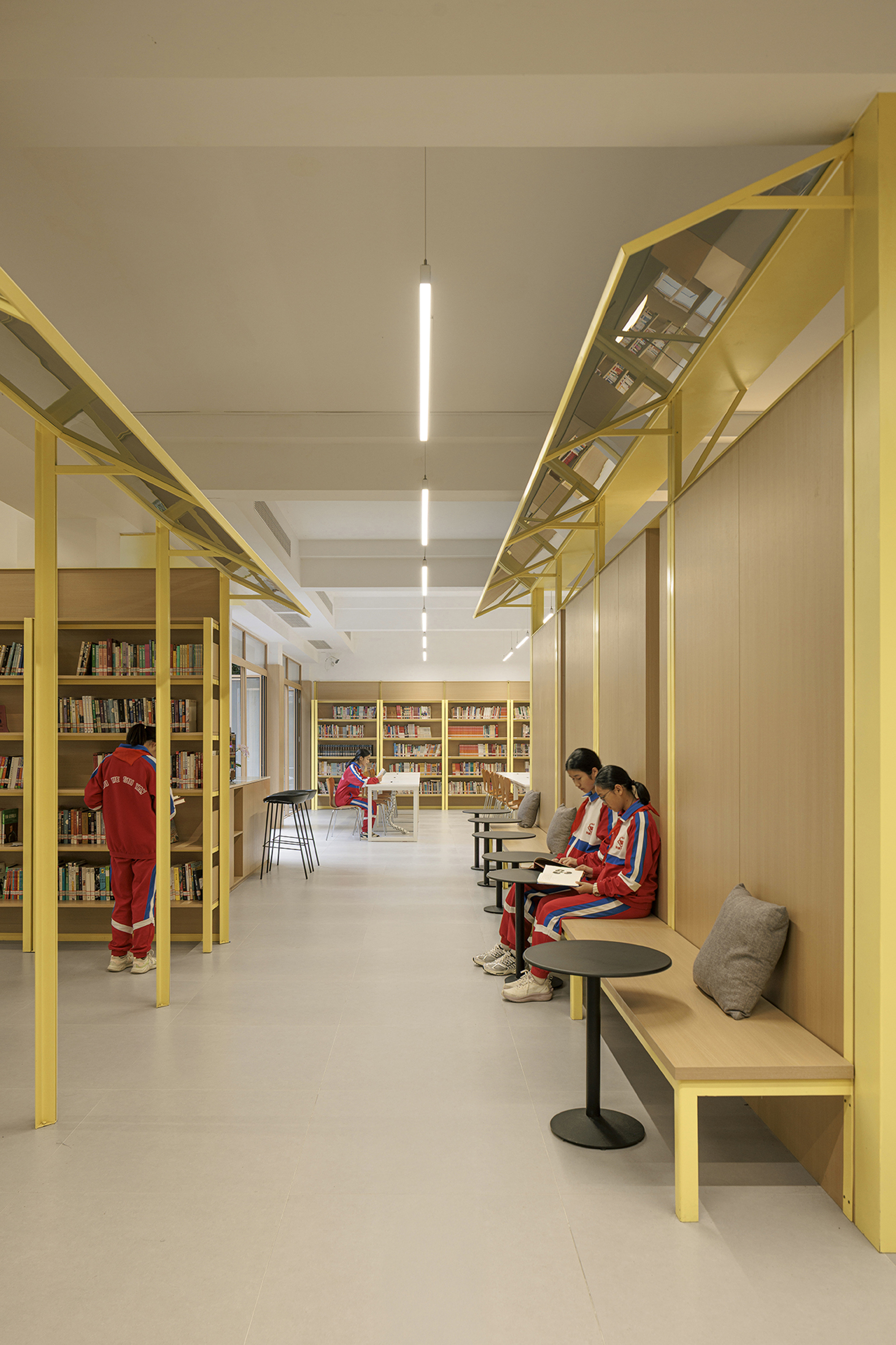 成都树德实验中学图书馆改造设计丨中国成都丨Modum Atelier-22