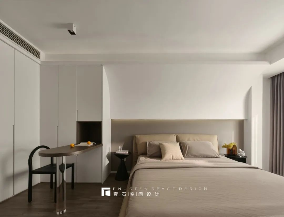 留白 · 南京壹石设计极简主义家居空间丨中国南京-41