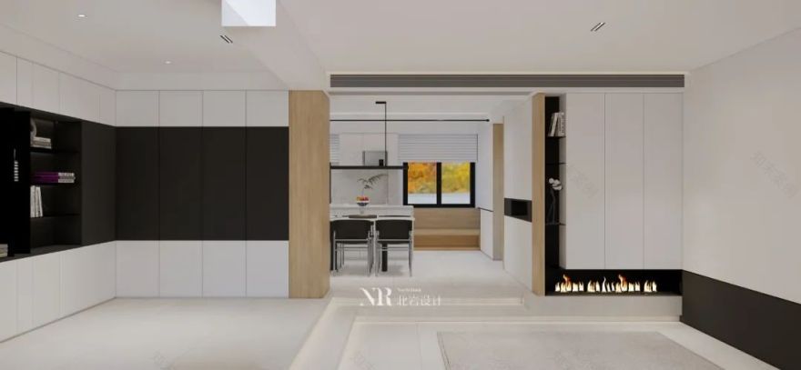 南京香山美墅 · 老小区里的趣味下沉式客厅丨中国南京丨北岩设计-52