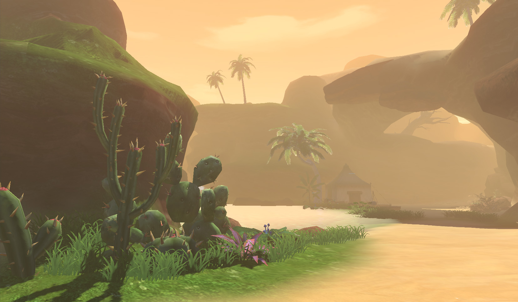 ゲーム『マナシスリフレイン』：砂漠の迷宮-1