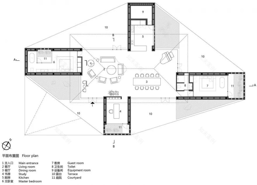 河北唐山四合宅 | 传统空间原型的新诠释-63