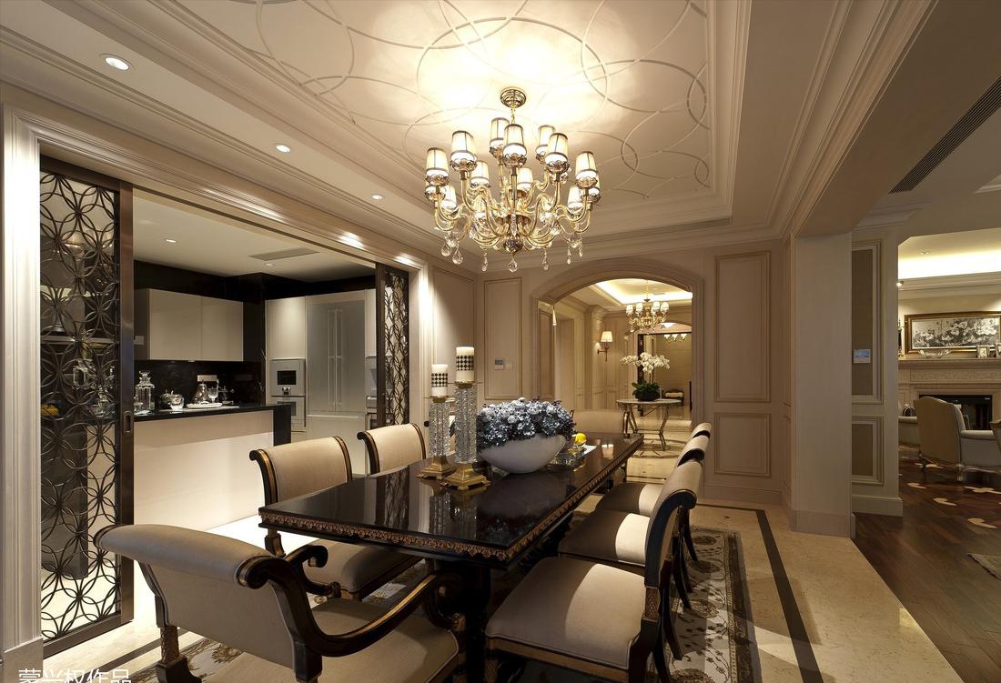 蒙兴权丨别墅丨【杭州】绿城蓝色钱江 江景大宅法式风-10