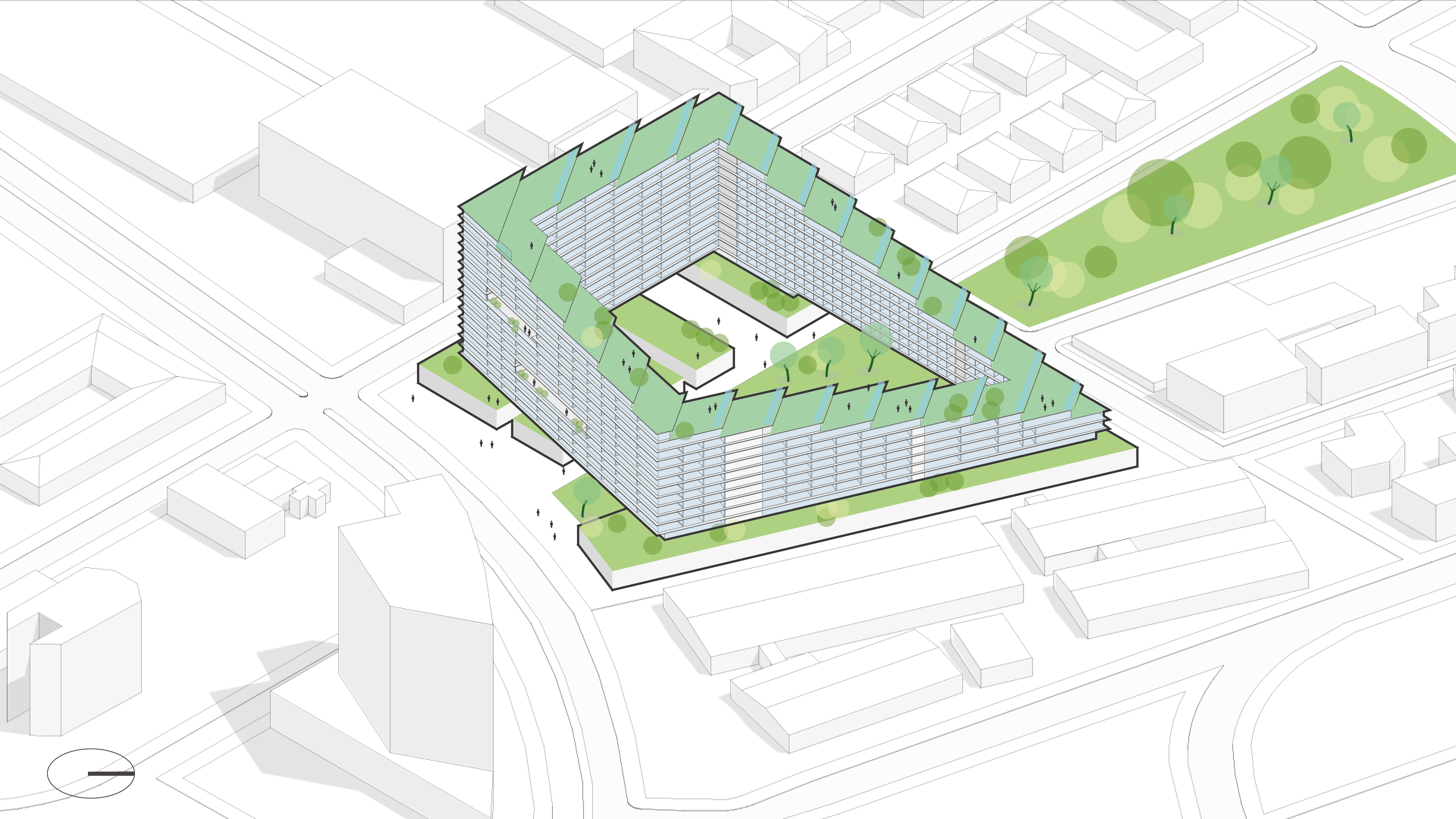 巴西 OSPA 商业住宅综合体概念设计-38