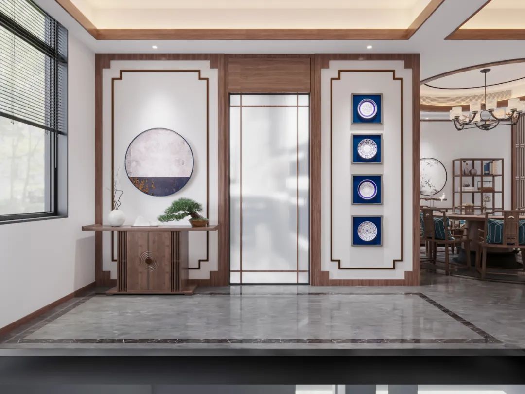 河北·大城凤凰城 | 500m²新中式风格别墅 凸显古典风韵的东方优雅-35