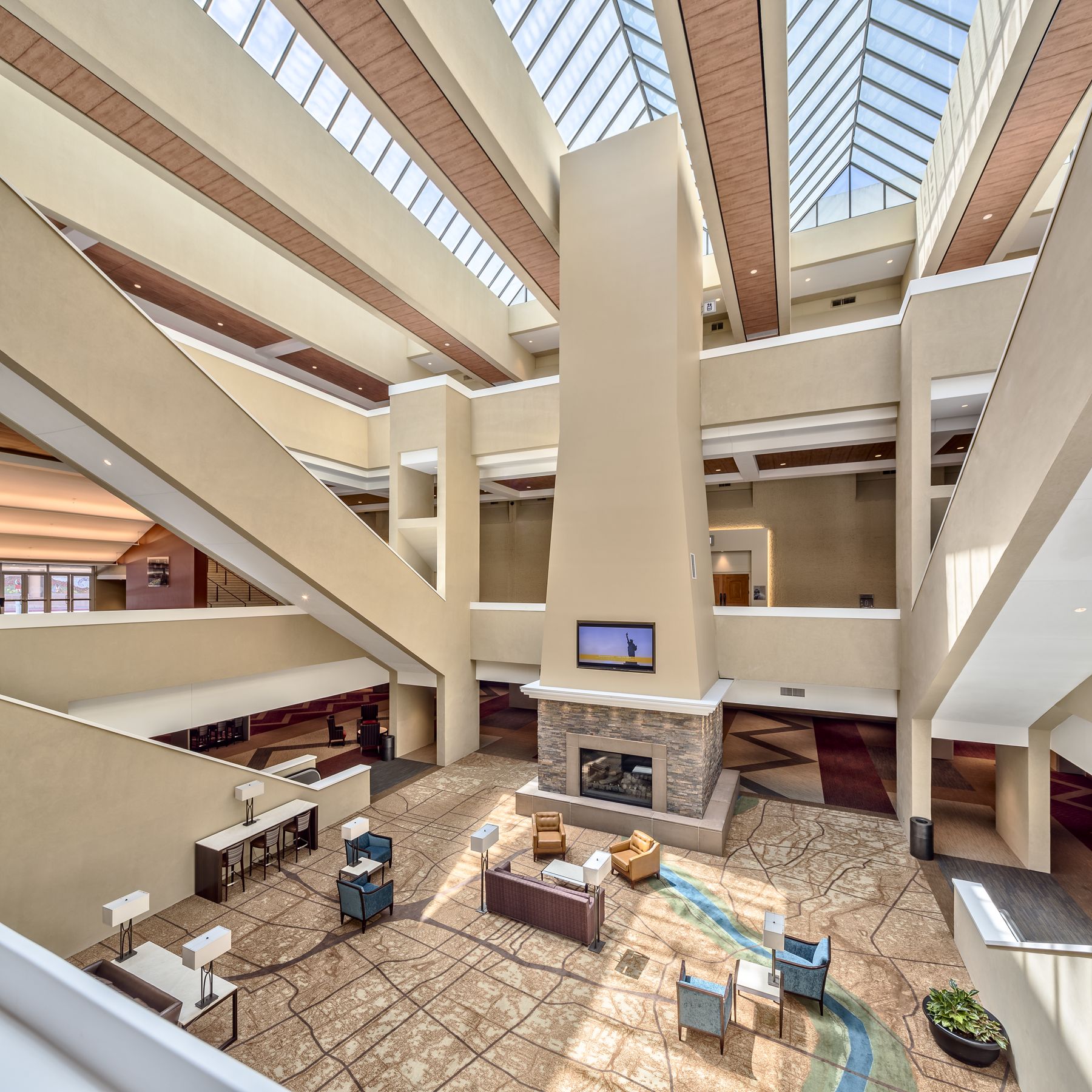 阿尔伯克基会议中心翻新 | 传统元素与现代技术的完美结合-17