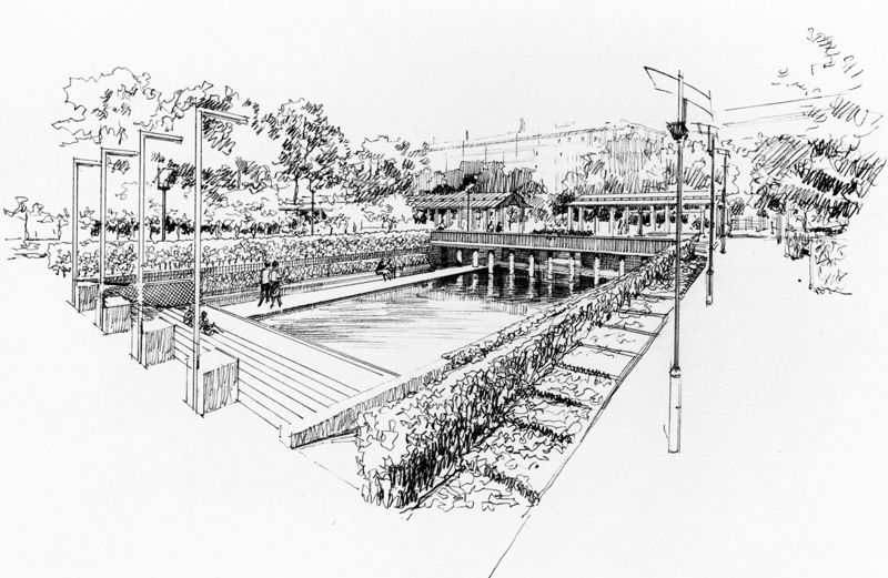 巴塞罗那奥运村及奥林匹克港规划方案丨西班牙巴塞罗那-29