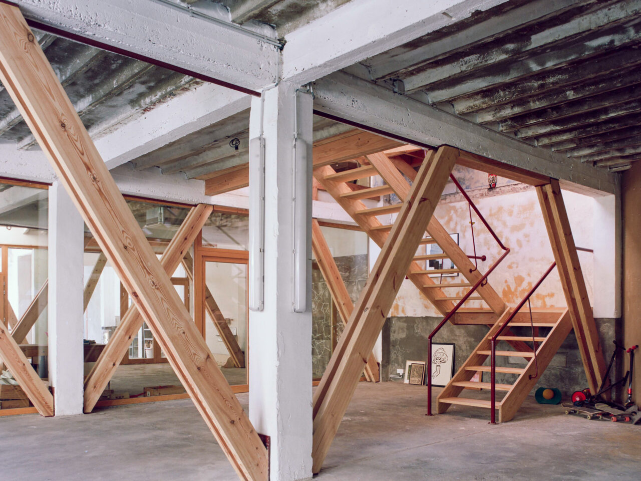 布鲁塞尔工业建筑改造住宅及陶瓷工作室丨比利时丨AgwA,Evelia Macal-25