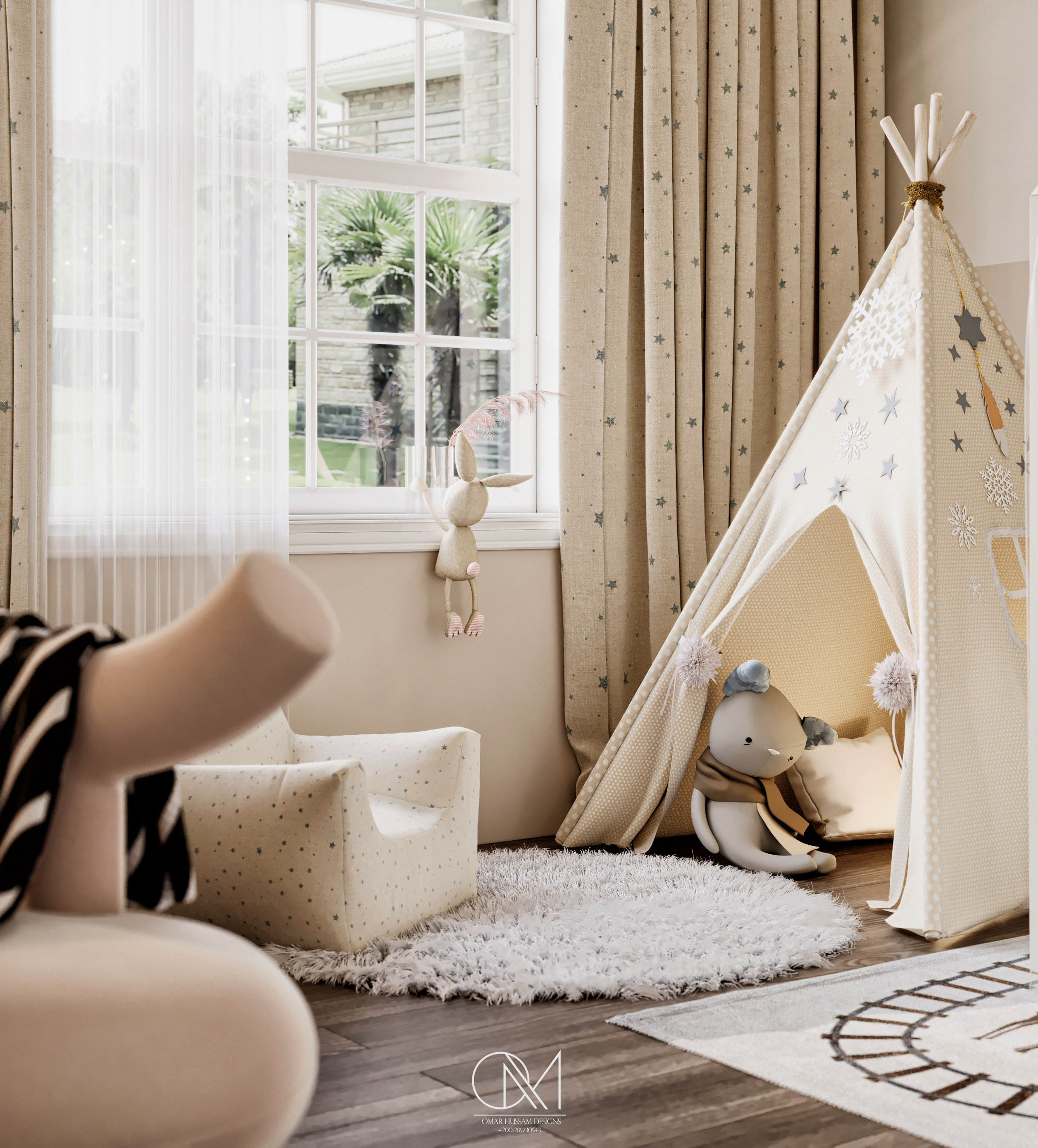 儿童房丨OMAR HUSSAM-1