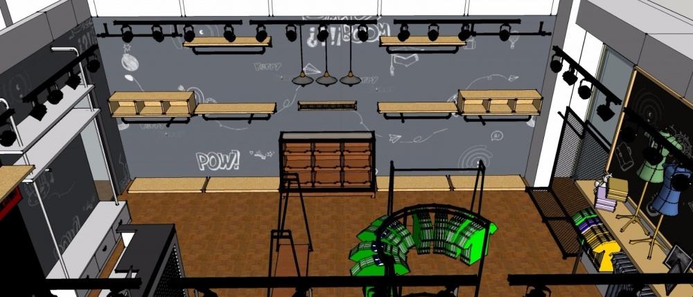 潮流童装店的时尚设计-4