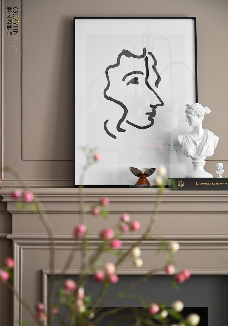 朗诗蓝郡 108 平美式公寓,打造温馨互动家庭空间-7