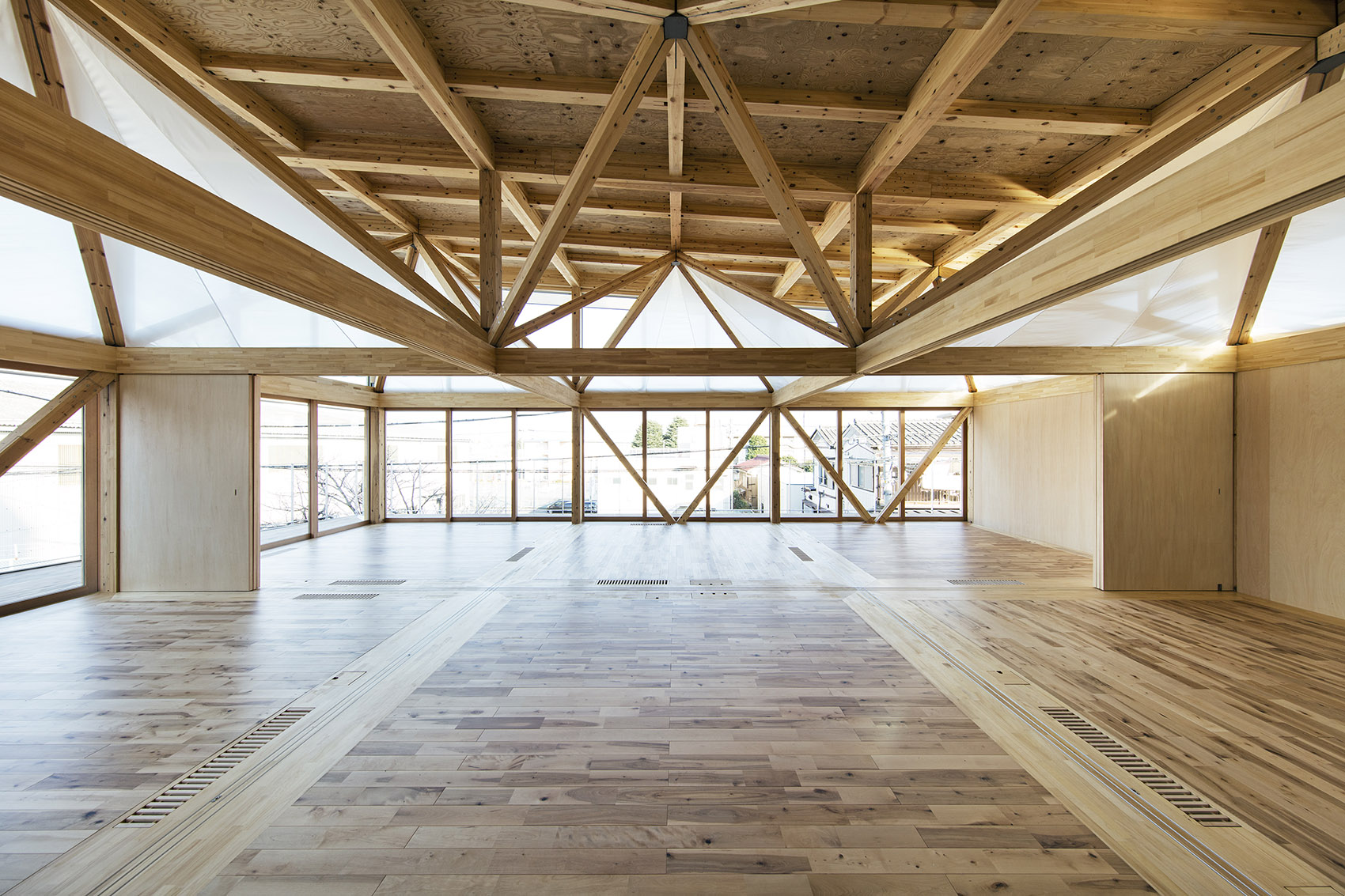 百变空间 & 工厂改造的多功能社区中心，日本 / Aki Hamada Architects-49