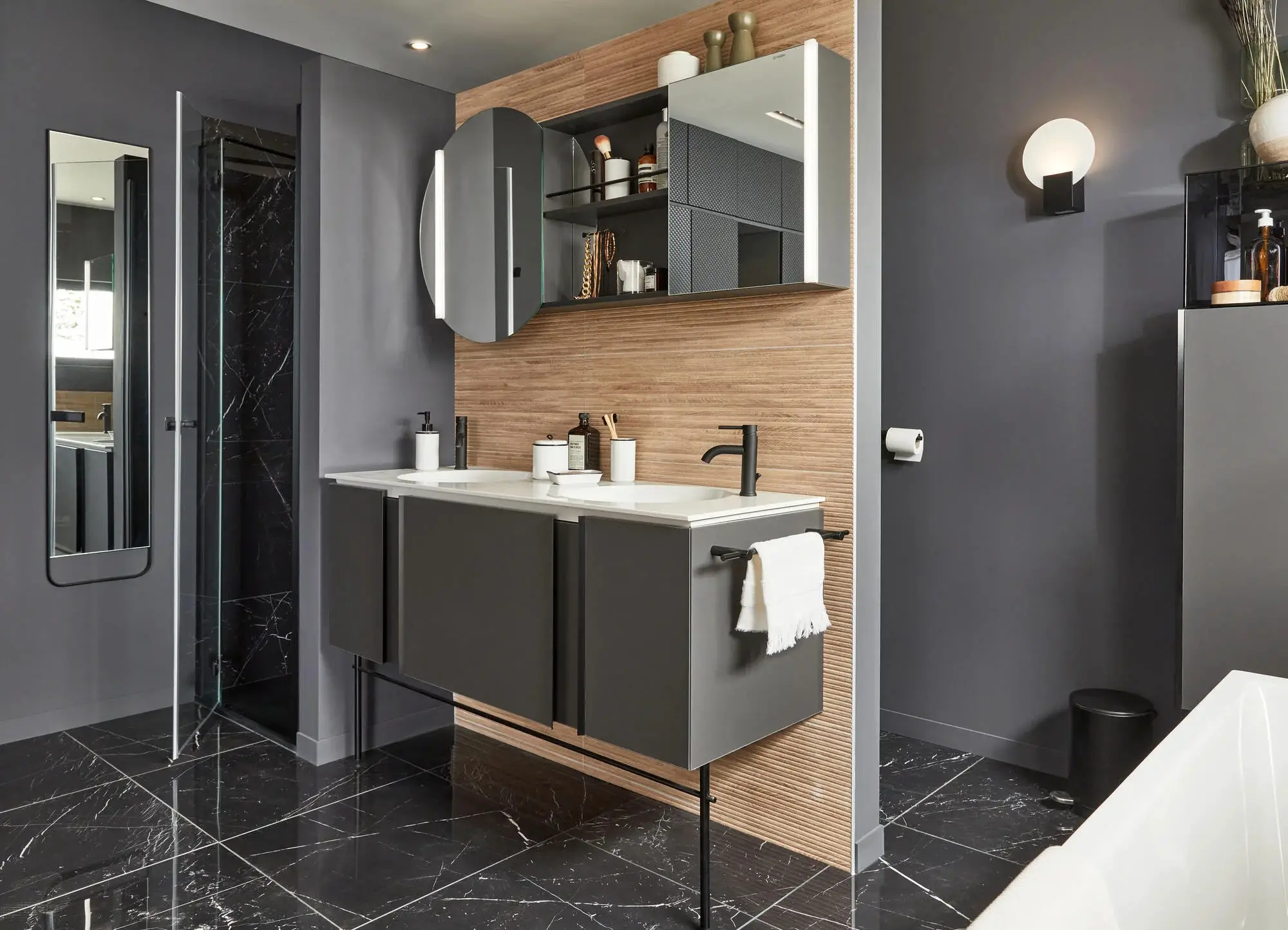 打造豪华主卧套间,这种设计太惊艳了!-11