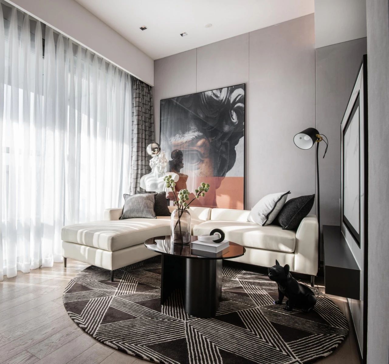 四套都市摩登样板间,你喜欢的样子我都有!-36