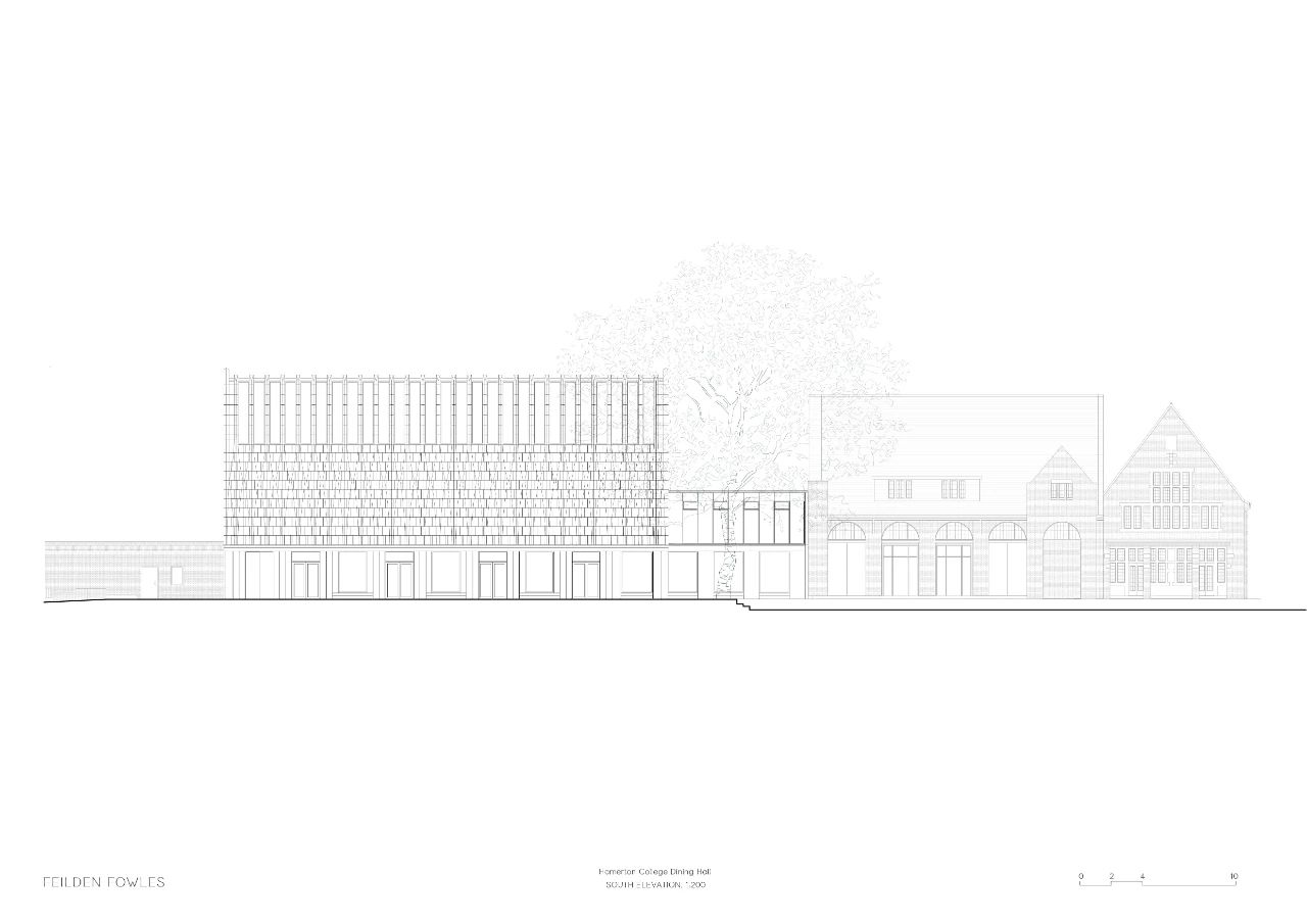 剑桥大学新食堂丨英国剑桥丨伦敦建筑工作室 Feilden Fowles-31