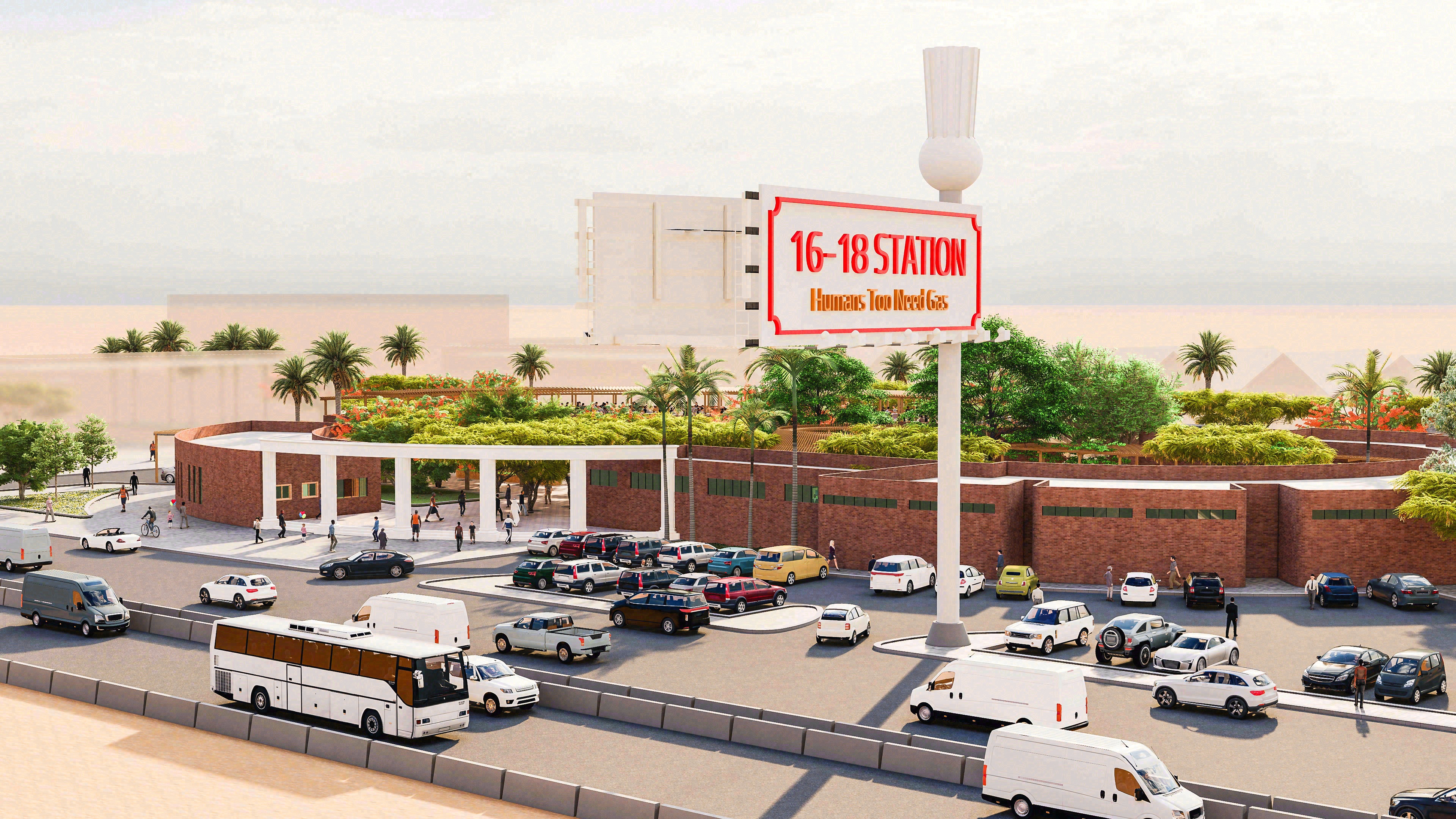 1618 车站美食广场设计项目丨Delta 大学科技学院-26