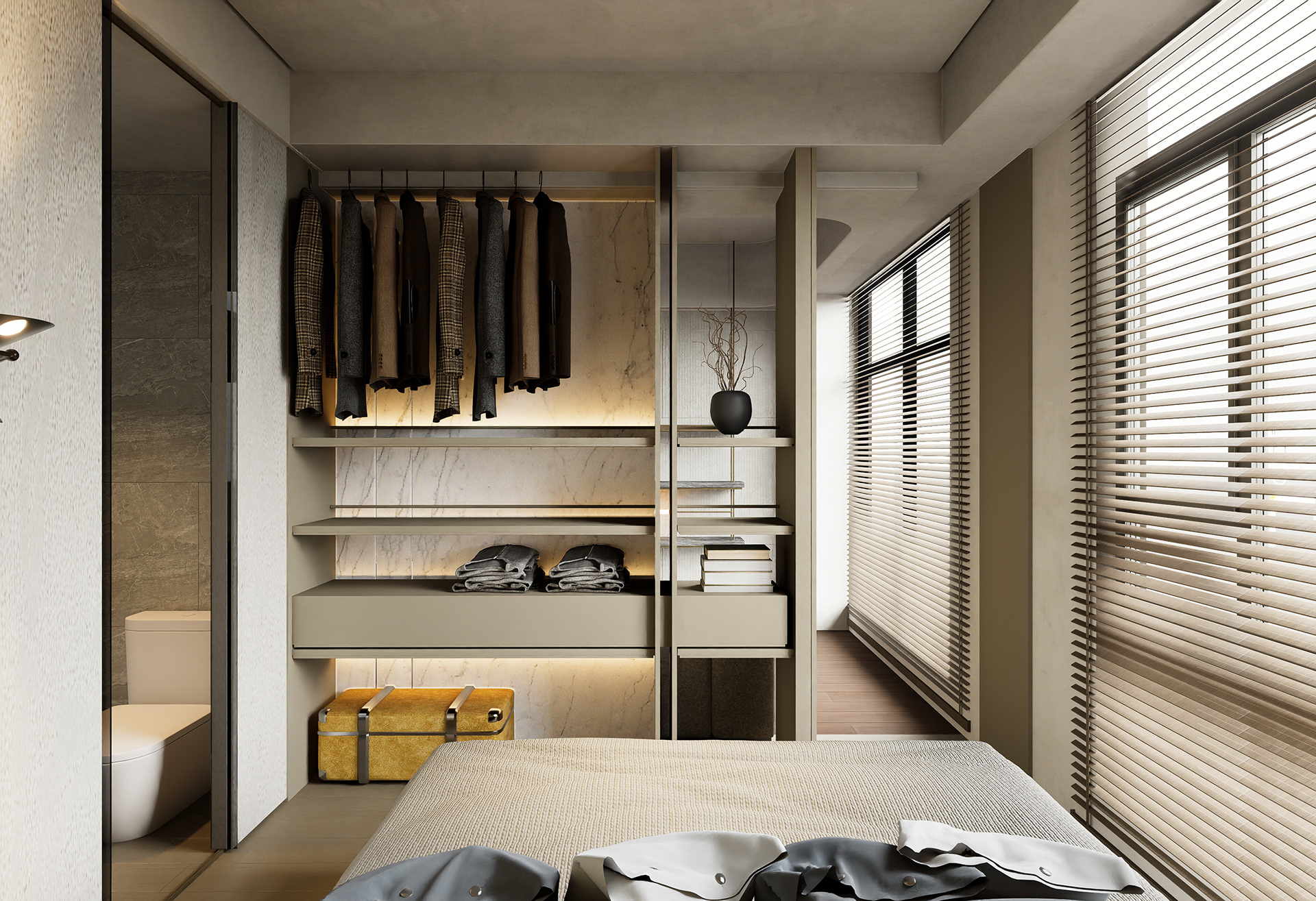 琢光石境・城市靜奢居,弧影棲所・城市輕奢私寓丨中国台湾丨藍雅設計事務所-39