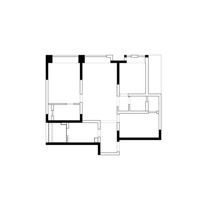41万元三居119平米装修案例·效果图  宏福樘实景 · 沁桃丨中国成都-14