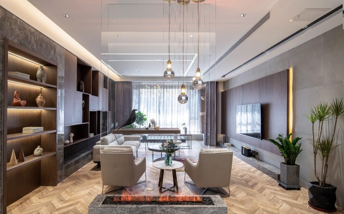 "通透十字轴线，打造浪漫家居空间"-3