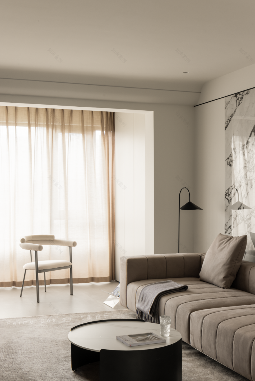 《四季》150㎡极简风大平层设计丨中国合肥丨飞墨设计组-26