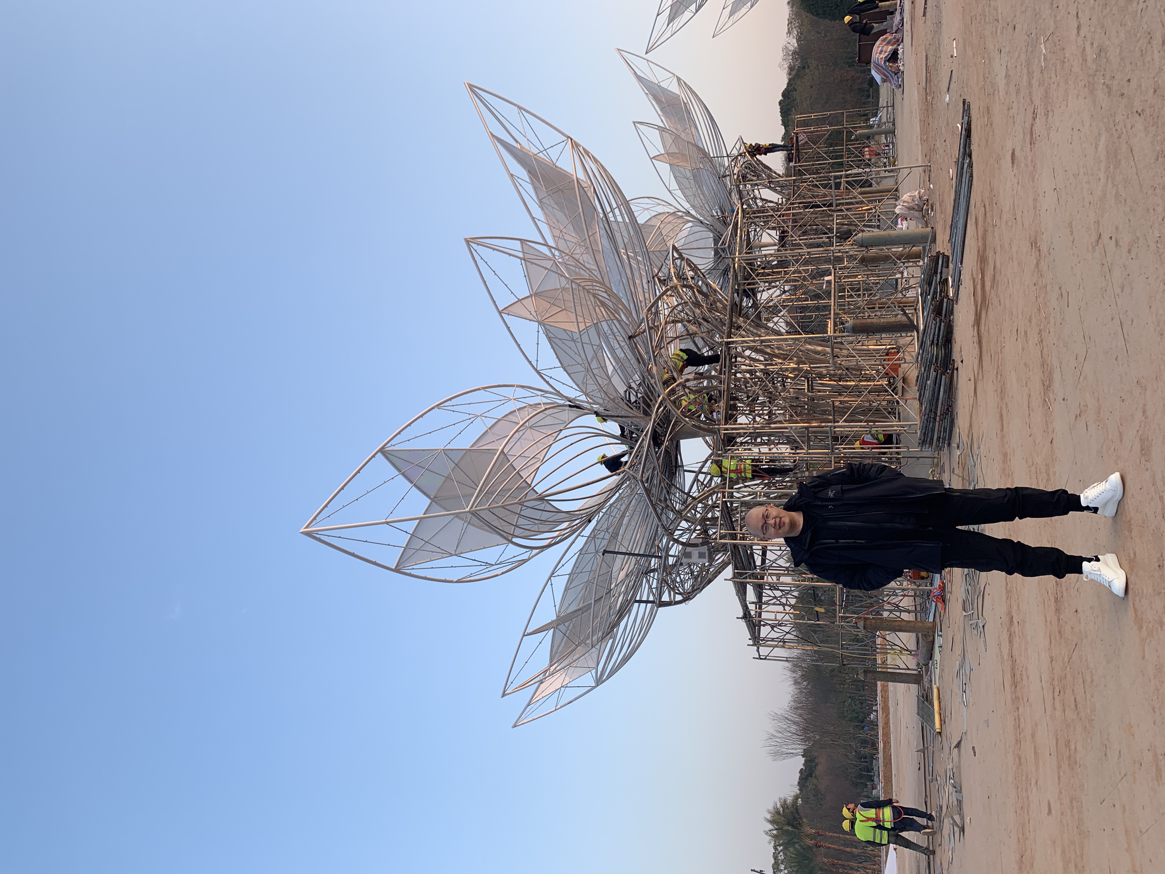 橙彩凝香赣州信丰花园湾广场主题雕塑丨中国赣州-21