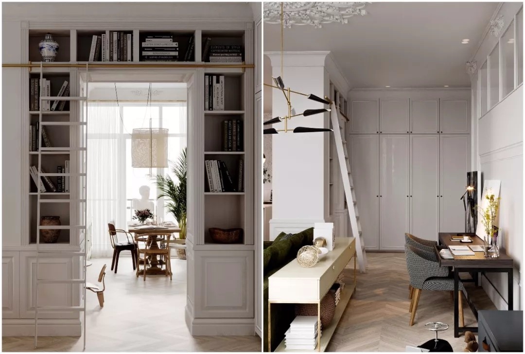 明斯克优雅艺术的年轻家庭住宅  Marina Tsishyna-2