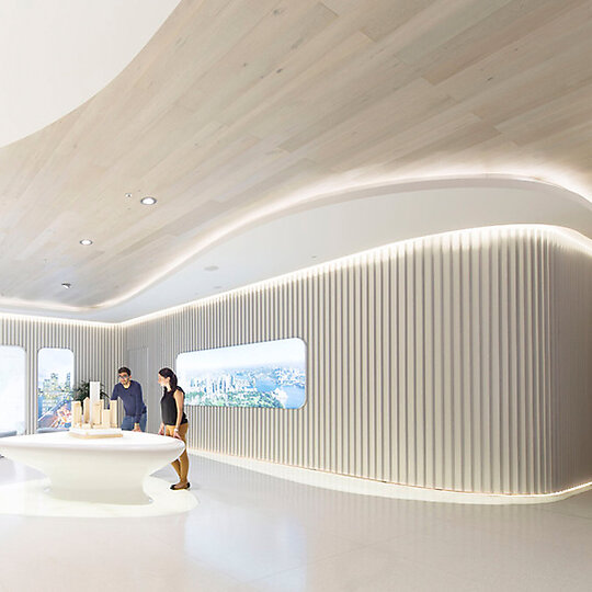 Greenland display suite by PTW and LAVA | Australian Interior Design Awards-3