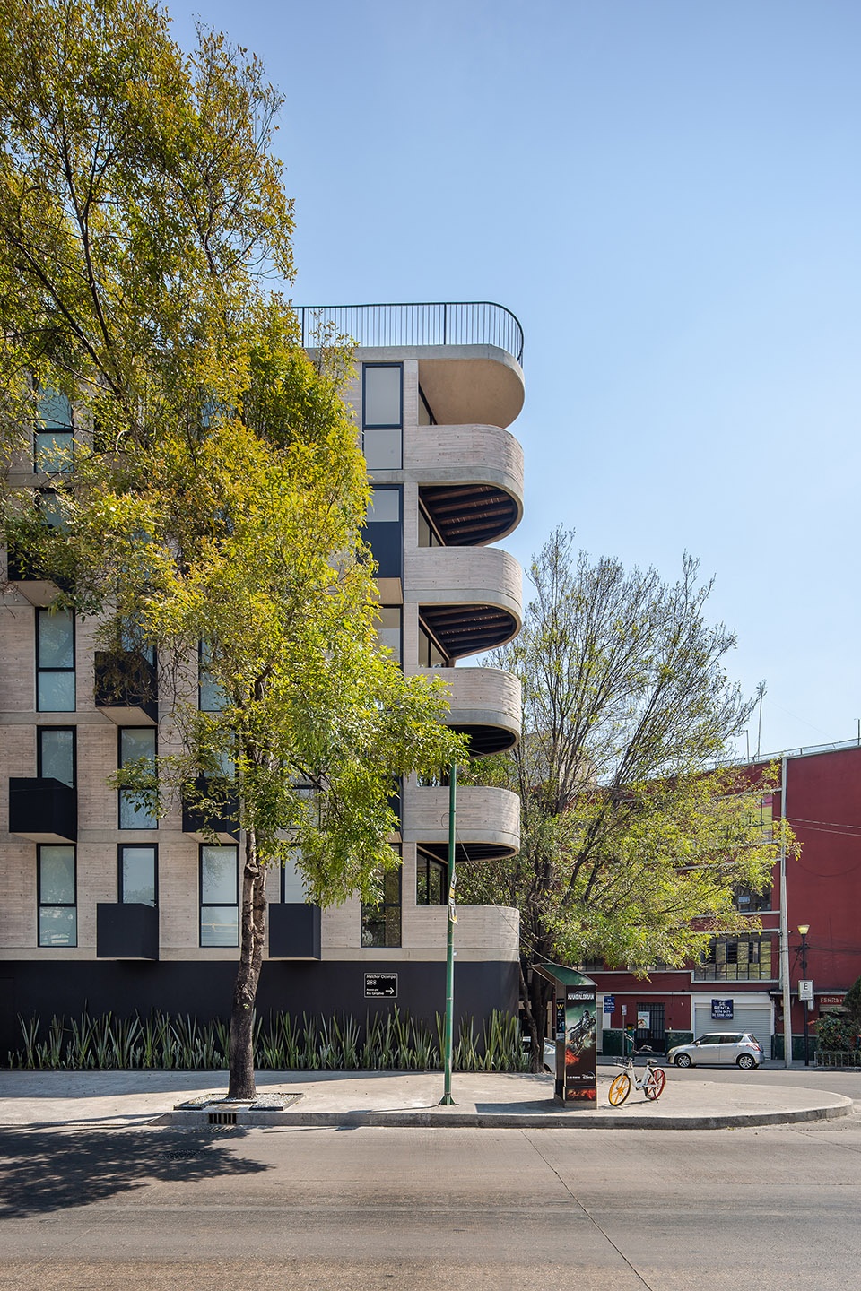 墨西哥六层公寓楼 MO288丨墨西哥墨西哥城丨HGR Arquitectos-5