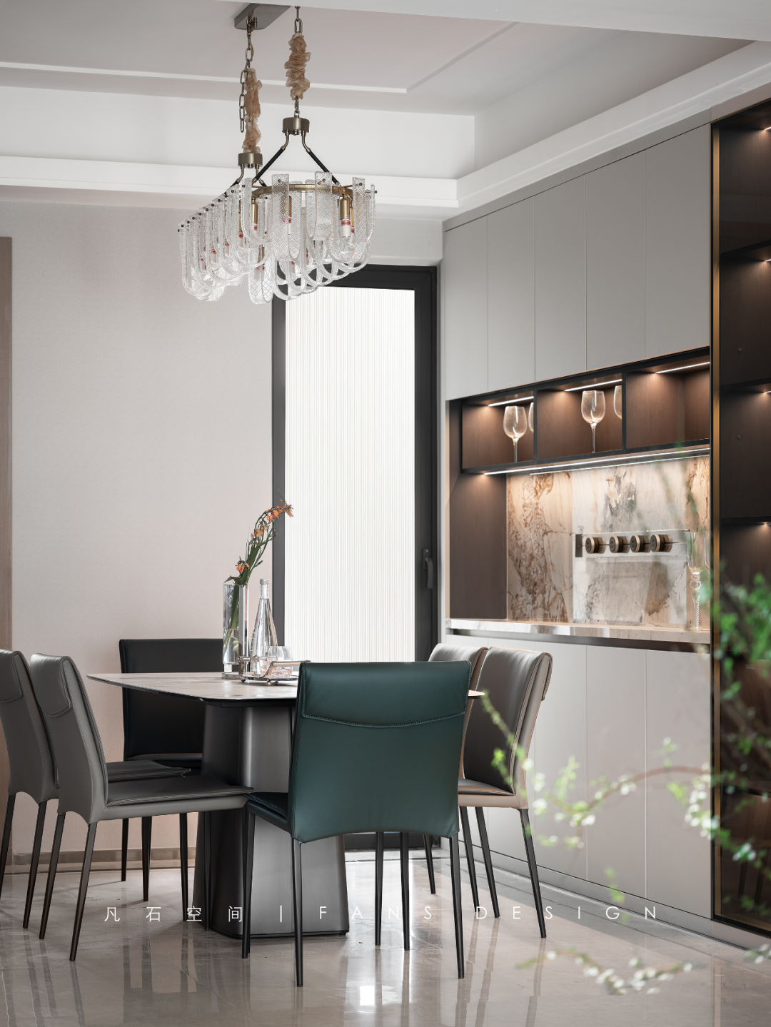 以爱为单位的现代轻奢家居设计丨中国成都丨成都凡石空间设计-40