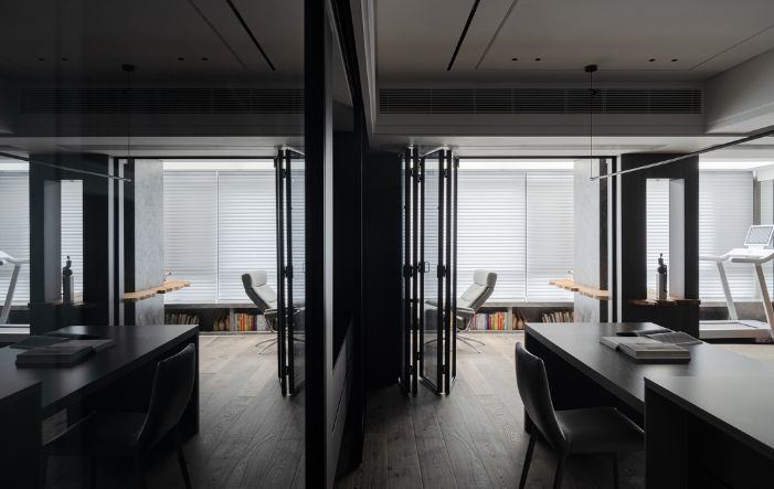 御湖蓝湾 170 平意式极简家居设计-34