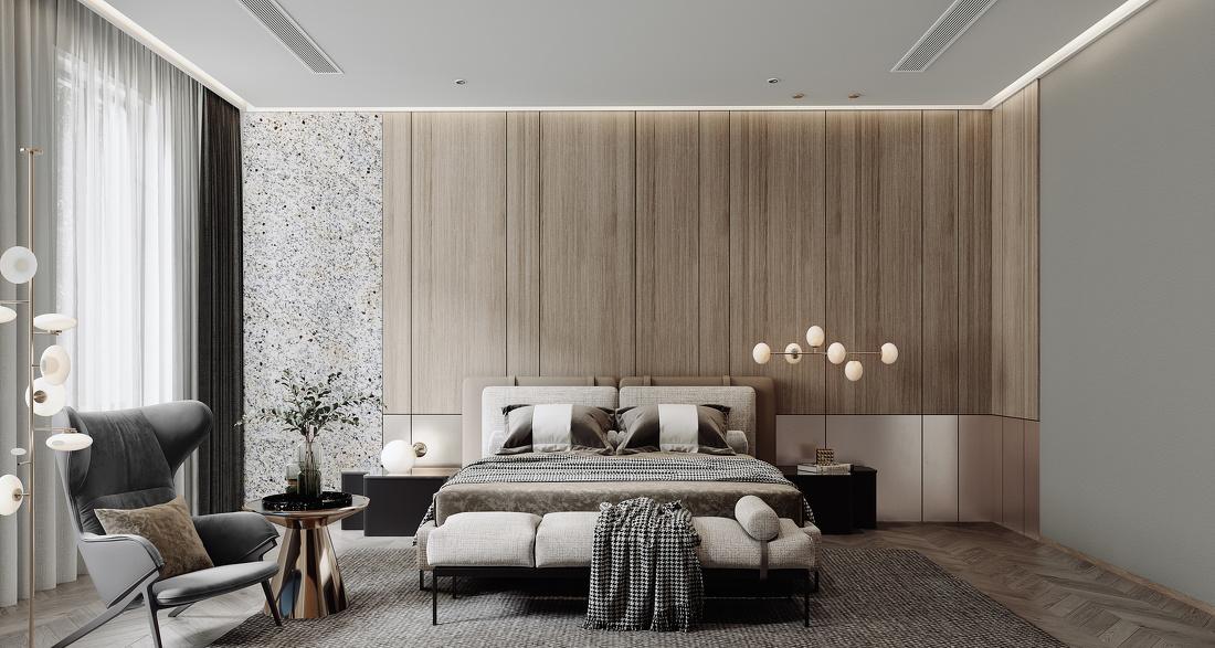 现代简约客厅设计-11