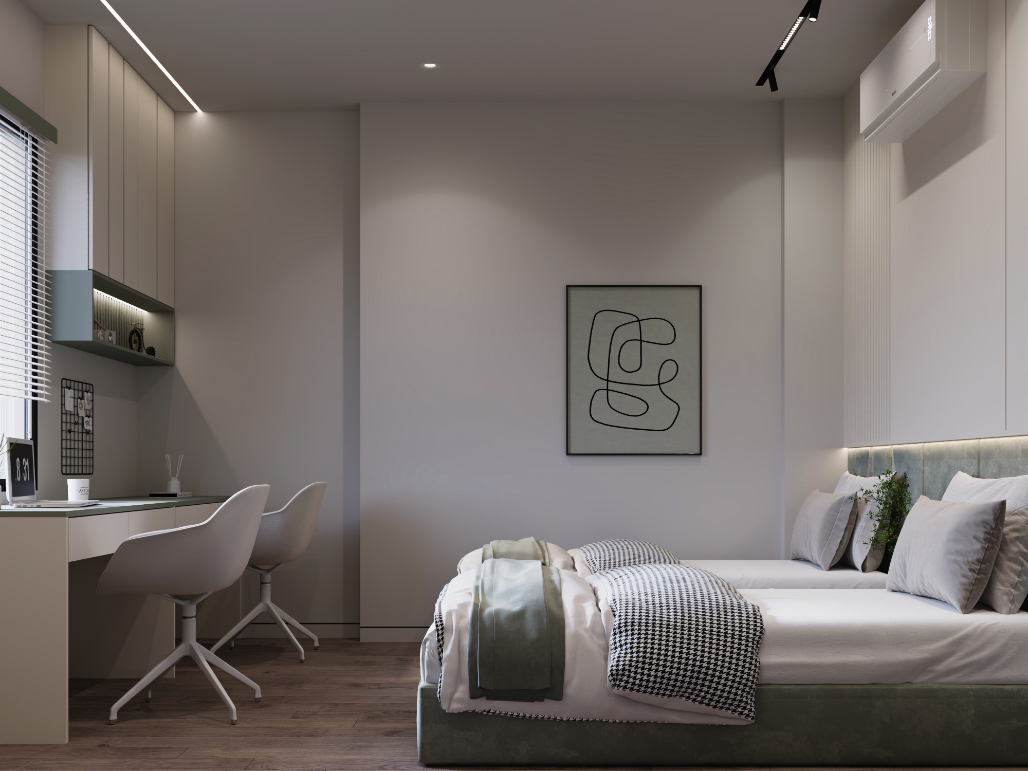 男孩卧室丨Cozign-6