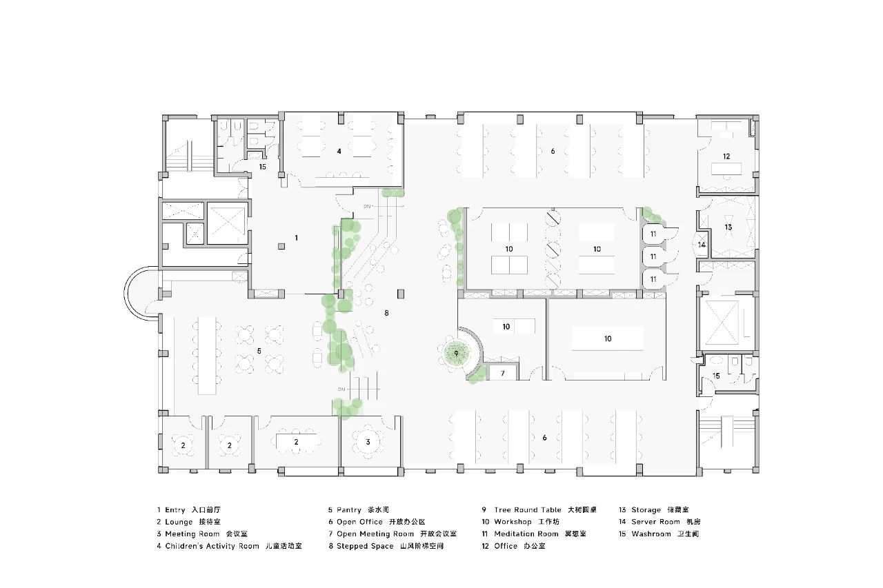 幼岚山坡工作室丨中国上海丨YDESIGN奕檐建筑-55