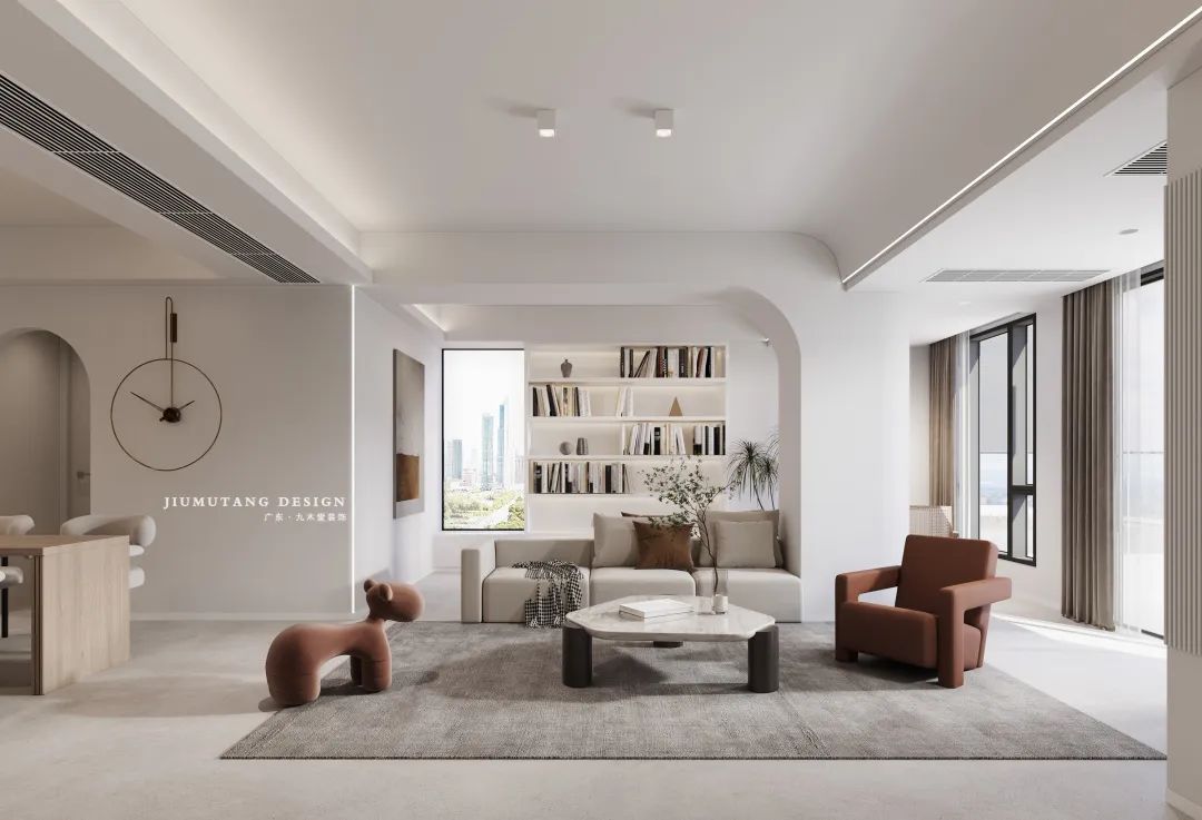 广东潮州海逸一号现代极简风格空间设计丨中国潮州丨潮州市九木堂装饰设计有限公司-8