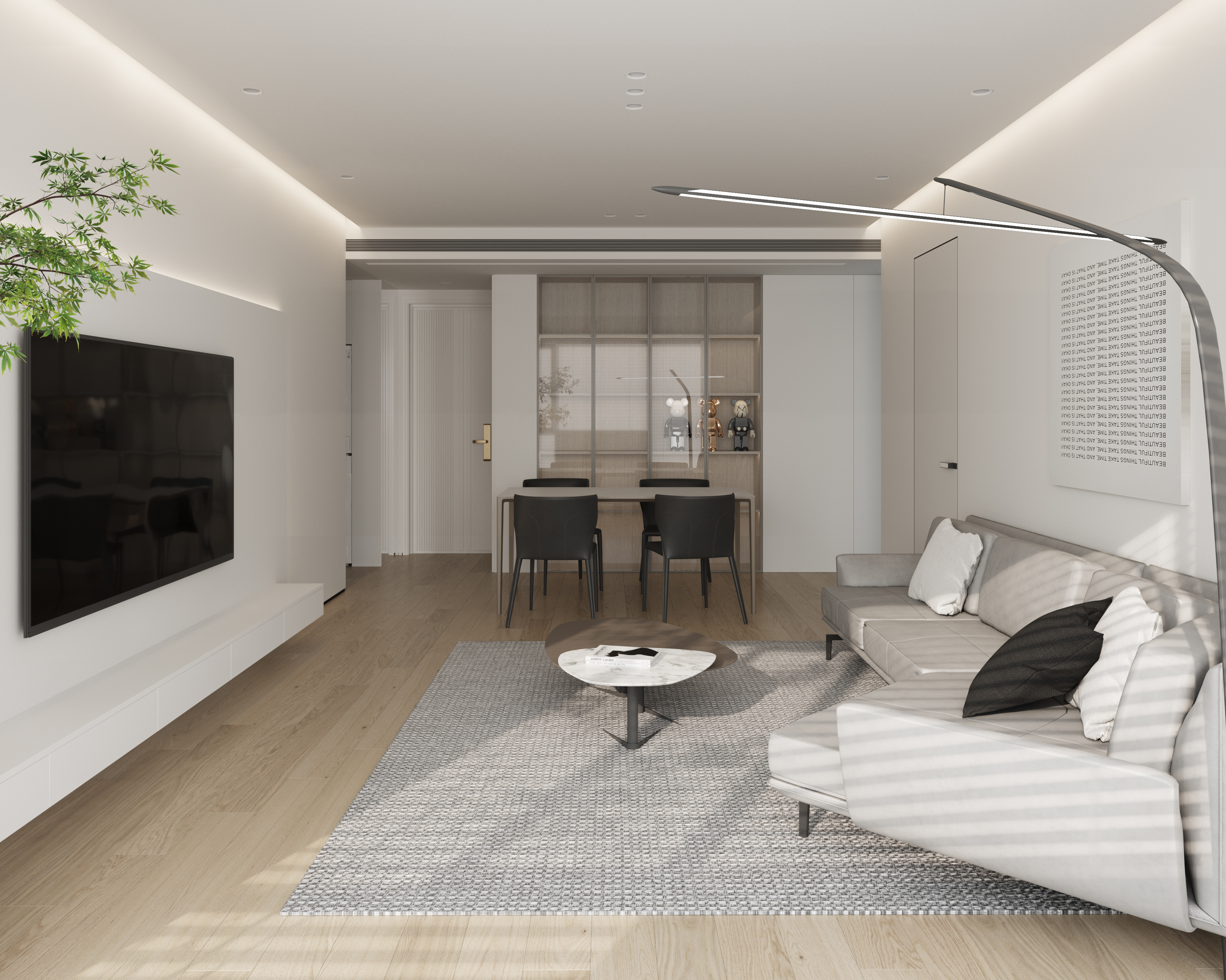 陌上设计｜110平金芙世纪公寓-3