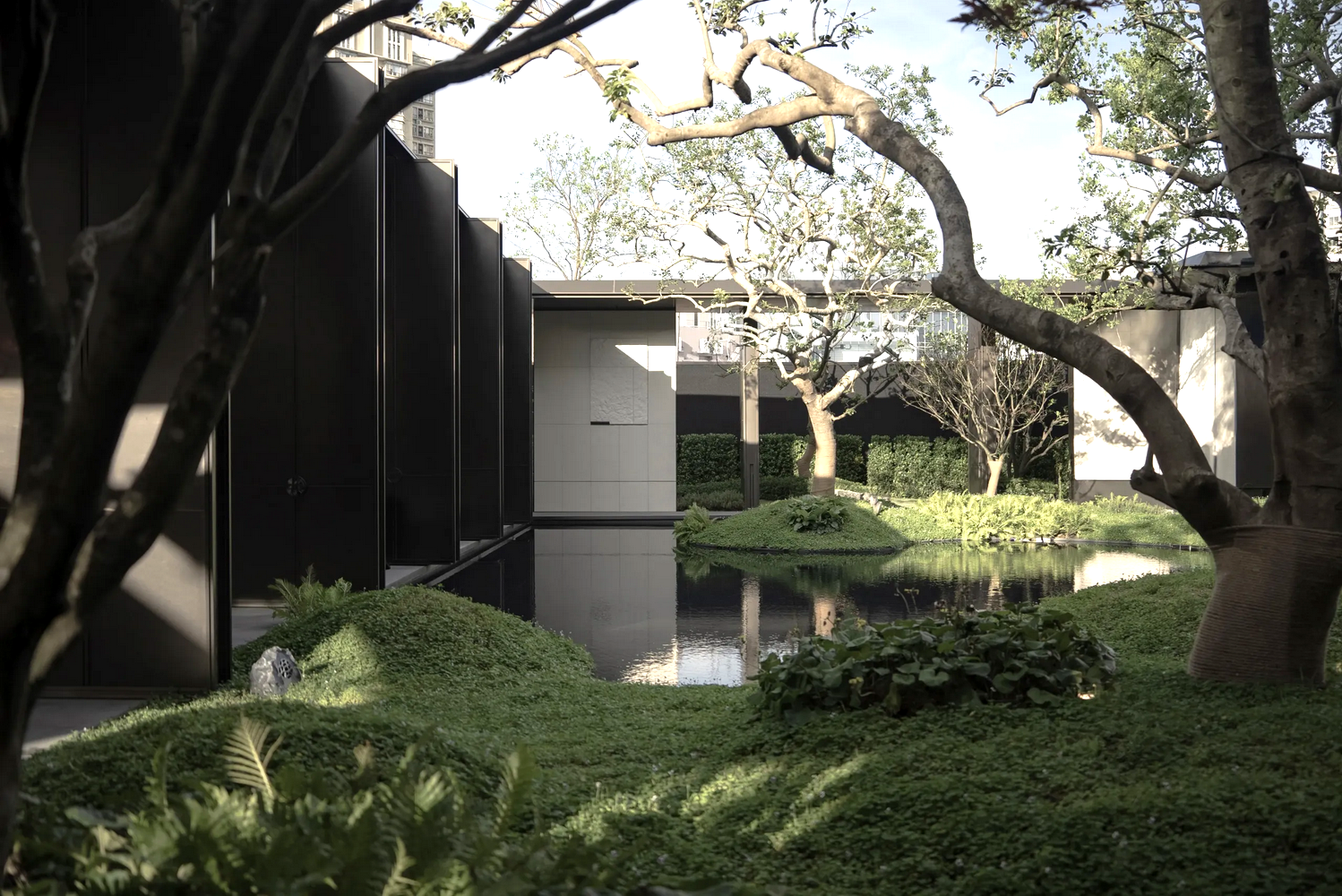 佛山龙湖御湖境示范区景观SU模型-5