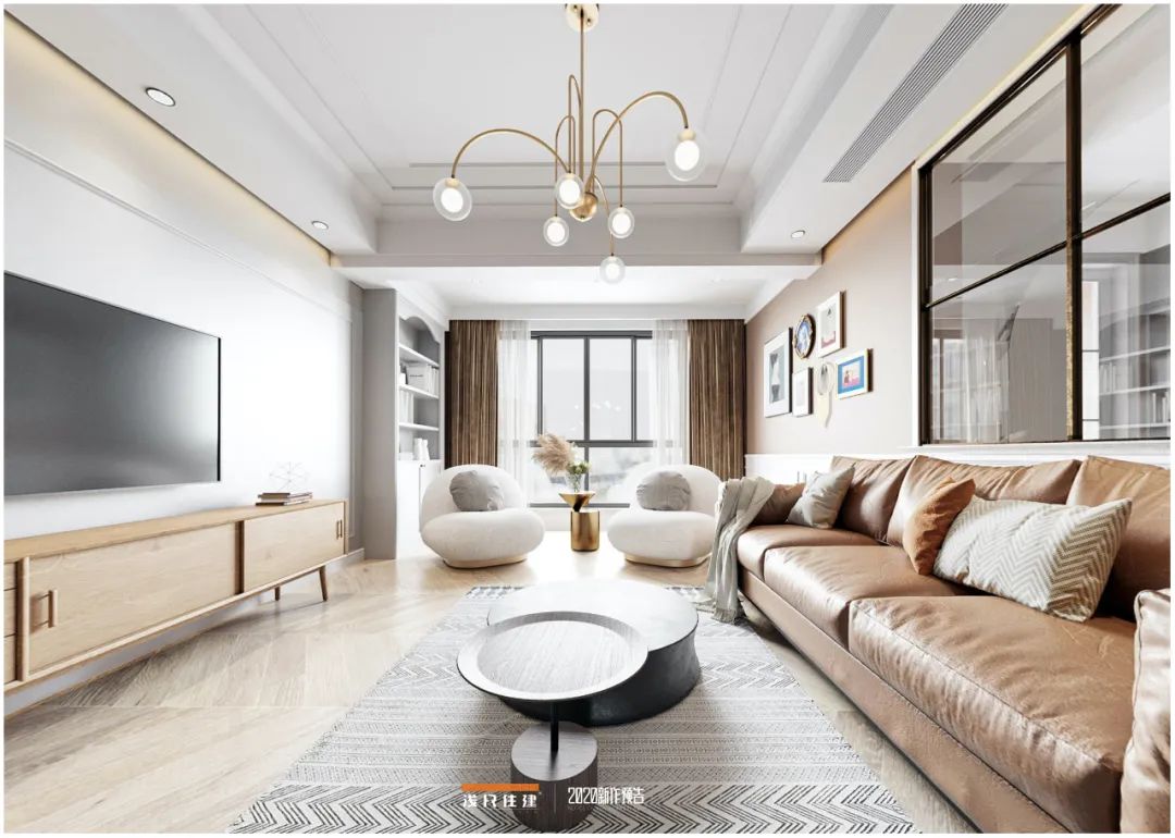 北欧风格设计案例赏析 · 长沙热门楼盘丨中国长沙丨浅尺住建-4