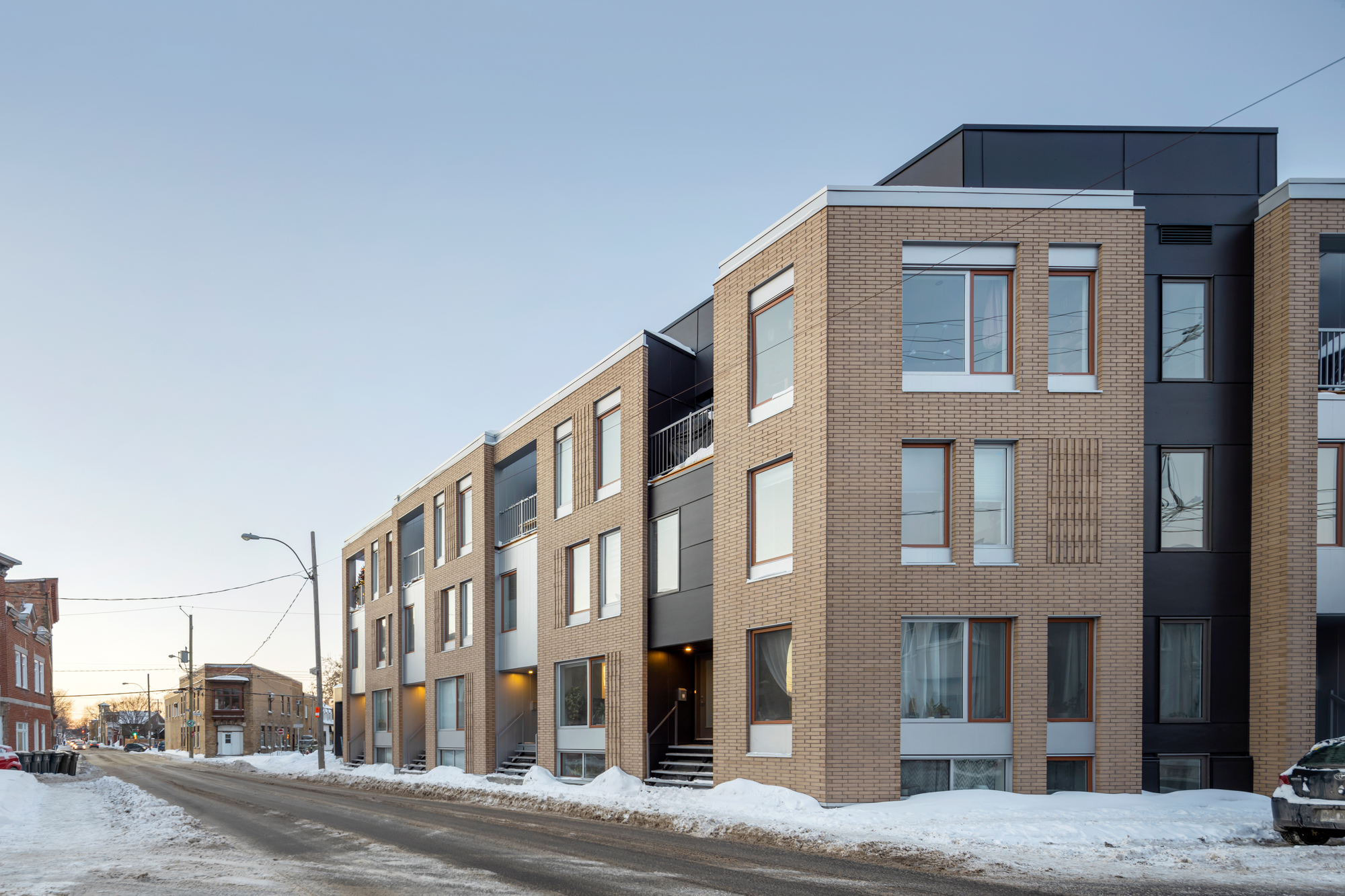 奥齐亚斯公寓丨加拿大魁北克丨Quinzhee Architecture-13