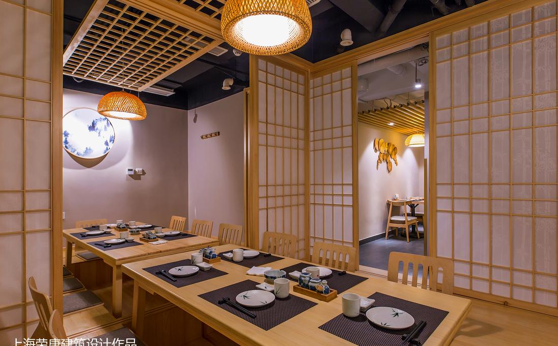 荣唐建筑丨日式餐厅丨竹の里日料-18